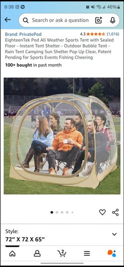 Pop Up Tent