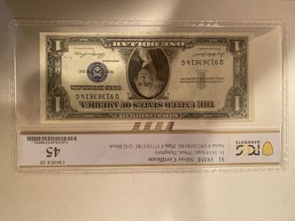 1935 $1. PCGS. MS45