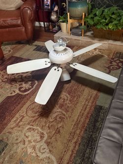 White fan