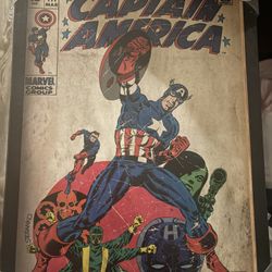 Captain America Wall Decorating 