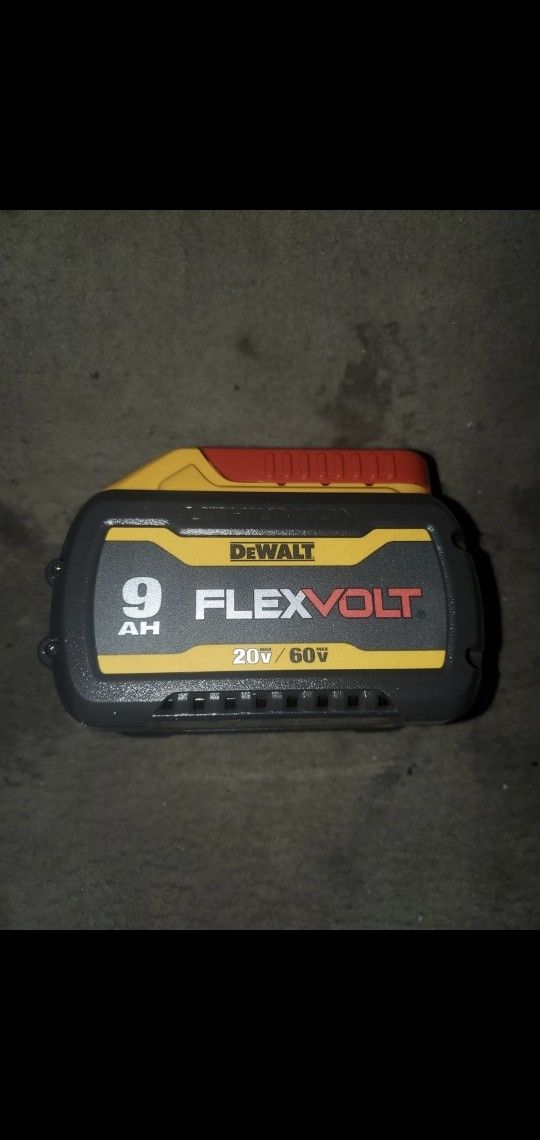 dewalt flexvolt 9amp battery
