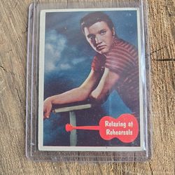 1956 Elvis Presley  #3 Bubbles Trading Card