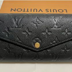 Louis Vuitton Sarah Wallet Monogram Empreinte