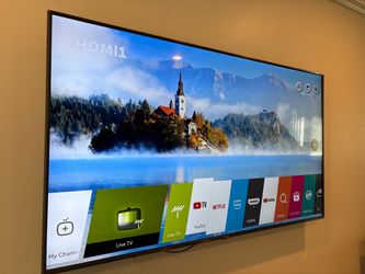 LG 65” 4K UHD Smart TV – Great Condition