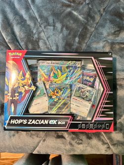 Pokémon Hop’s Zacian ex Box