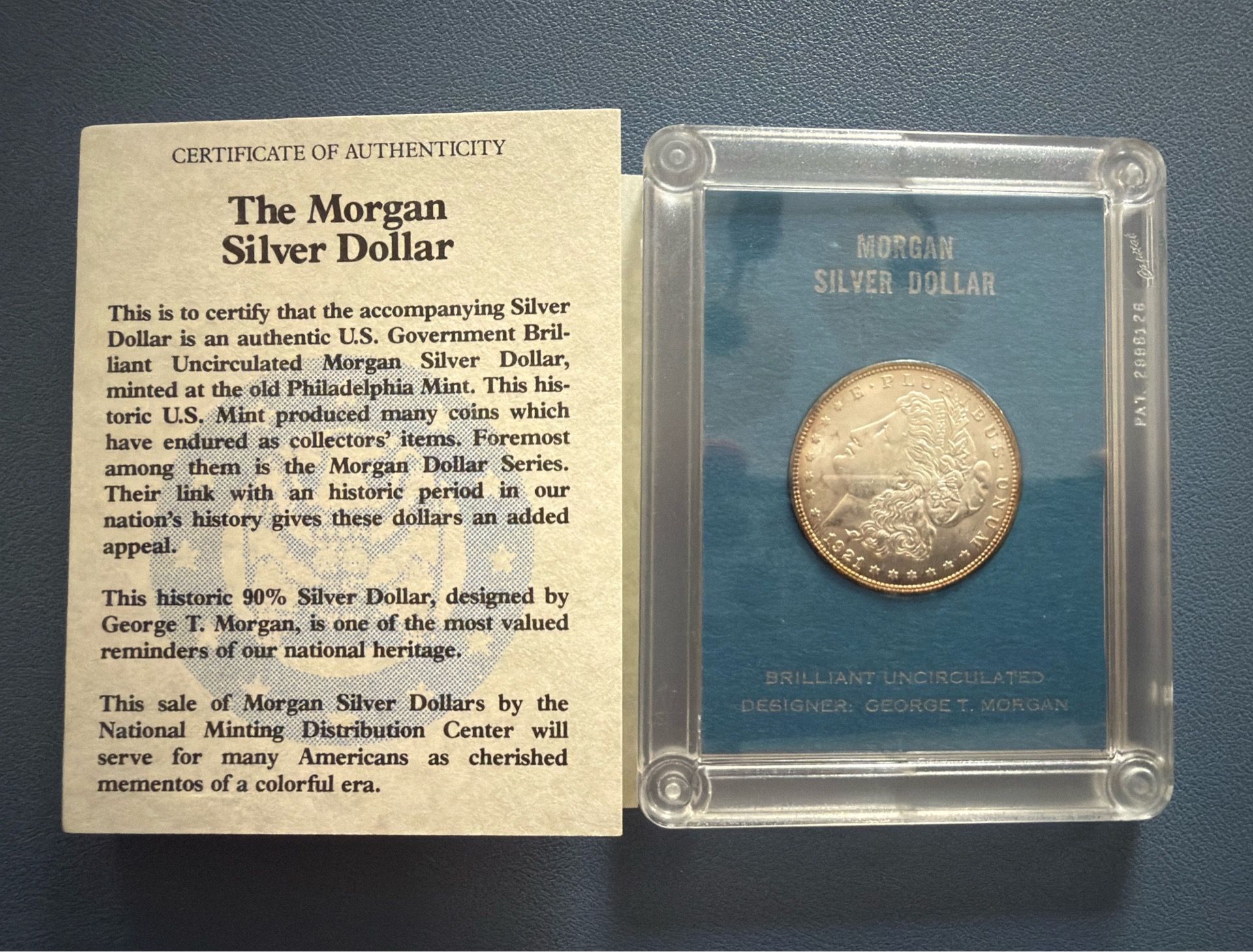1921 Morgan Dollar - BU