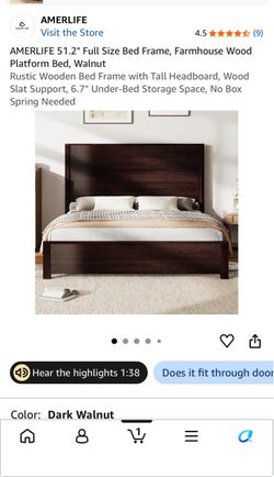Full bed