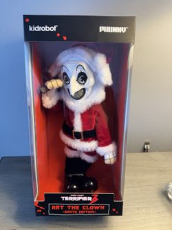 Kidrobot Phunny Santa Art the Clown Terrifier 3 Collector Plush Doll