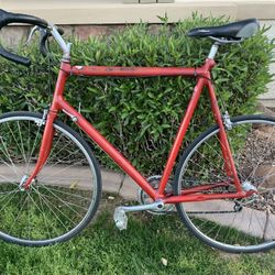 Large Cannondale Racing Bike