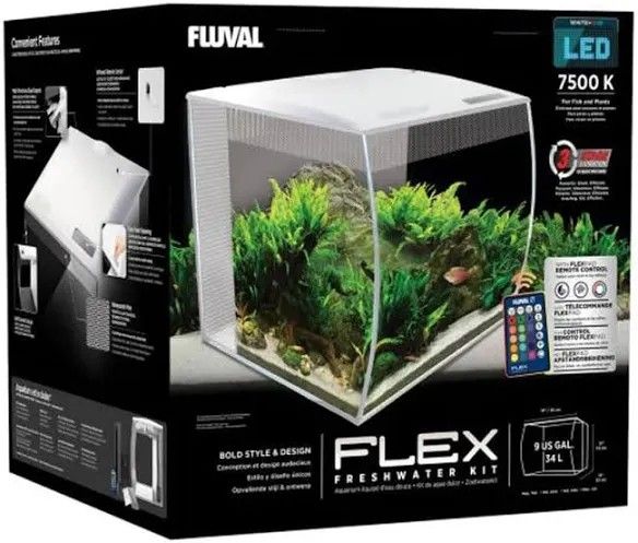 New Fluval Flex Aquarium Kit