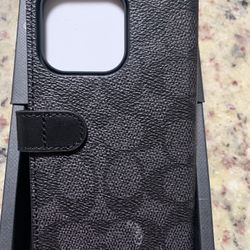 Case Porfolio IPhone 15 pro Coach 