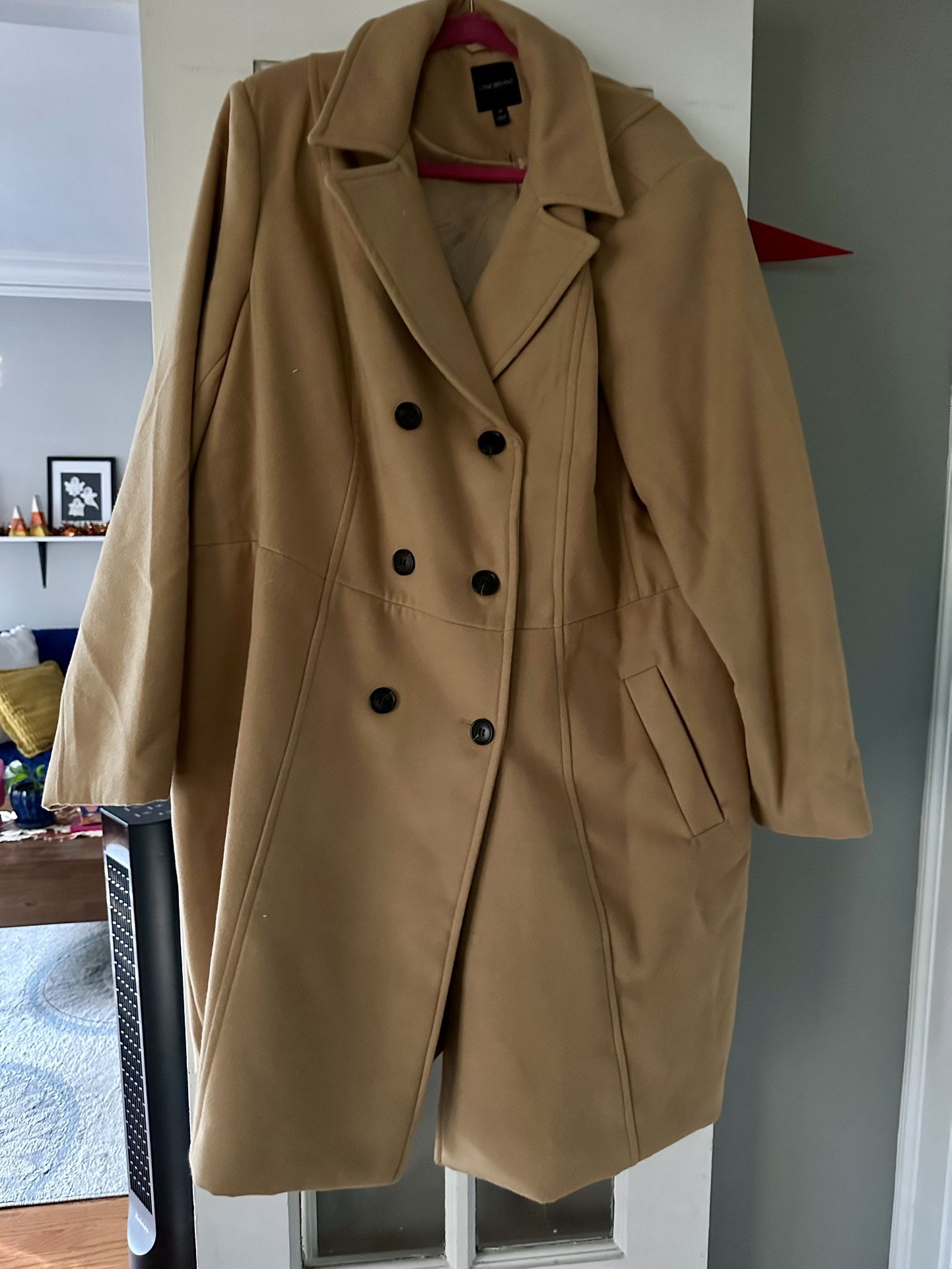 Lane Bryant Faux Wool Coat NWOT size 26