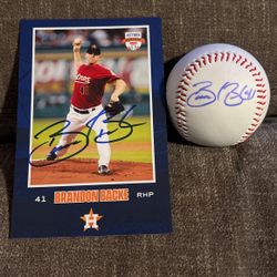 Brandon Backe Autograph
