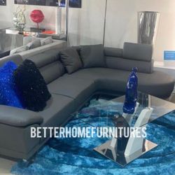 Modern sectional sofa sale- limited supply- zero interest Finance available- shop now pay later.  