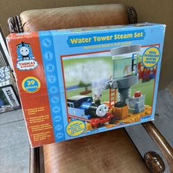 TOMY Thomas & Friends Train Water Tower Steam Set 2006 Complete Tested Working