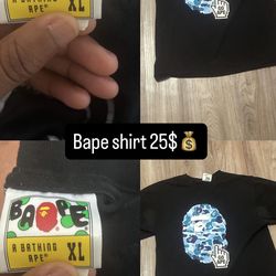Bape tee shirt
