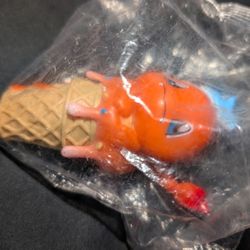 CHARMANDER New Pokemon 4" Ice Cream Cone Summer Treat Figure Statue Nintendo Pokemons