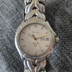 Bulova Men's Marine Star Quartz Watch Stainless Steel