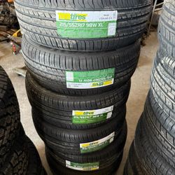 

215/55/17 Highway Tires Installed And Balanced / Instaladas Y Balanceadas