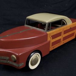 Vtg. Buddy L Wood Town & Country Convertible	 Car