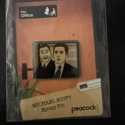 The Office Michael Scott Epoxy Pin Brand New Culturefly