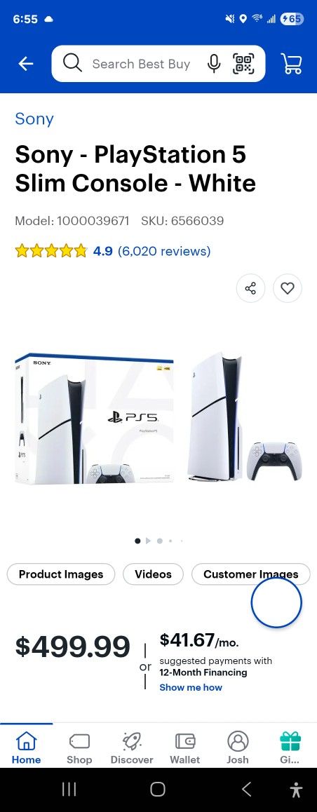 PS5 Slim NEW