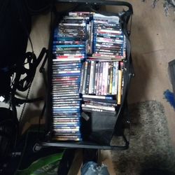 100 Blue Rays 15 DVDs