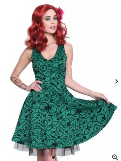 DC Comics Bombshells Poison Ivy Skater Dress