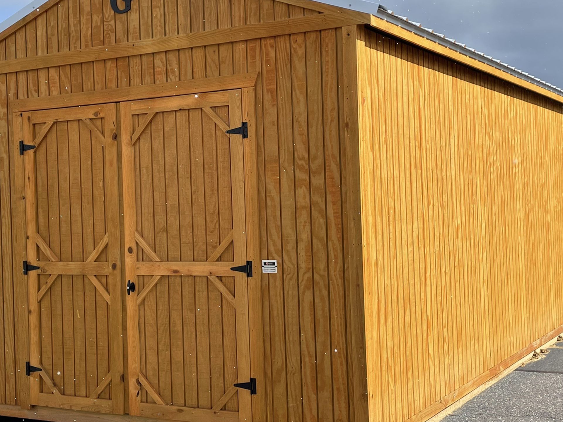 12 X 20 Utility Shed
