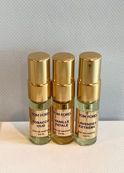 Tom Ford Tobacco Oud, Vanille Fatale, Lavender Extreme 3.4ml/0.1 Oz Perfume Spray