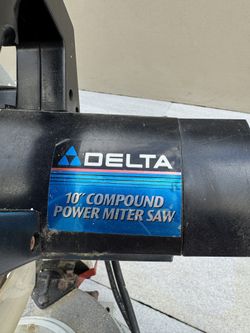 Delta 10” Compound Power Miter Saw