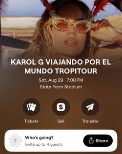 Karol G TropiTour in Glendale, AZ