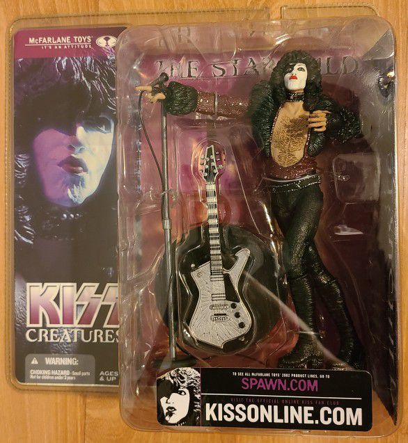 ⭐ KISS Creatures The Starchild Paul Stanley 🎸 Collectable KISS Action Figure New Unopened