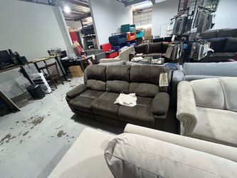 Large 3-Seat Reclining Sofa — $300 OBO