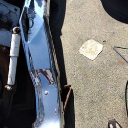 1971 And 72 Front Bumper With Bumper Brackets