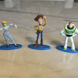 Buzz Lightyear, Woody And Bo Peep