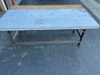TABLE LAY OUT CUTTING INDUSTRIAL SHOP GARAGE BENCH