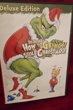 Deluxe Edition Dr. Seuss How The Grinch Stole Christmas  Dvd