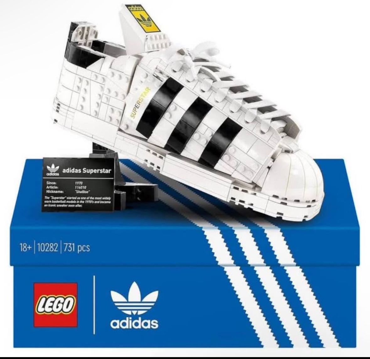 Adidas Lego superstar set