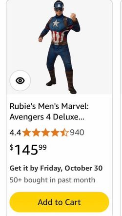 Captain America men costume