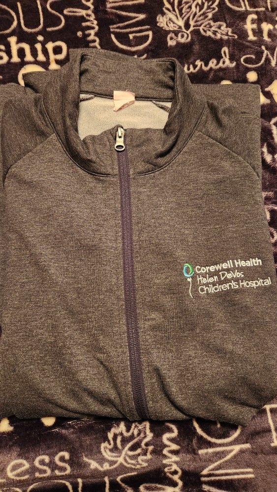 Unisex Grey Jacket Size XL