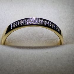 Womens 14k Diamond Ring