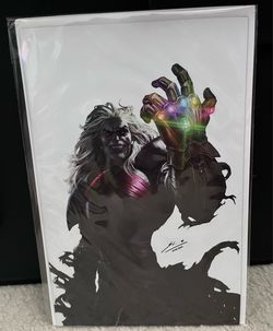 Venom #27 White Virgin Skan Variant SDCC Exclusive Guantlet Knull