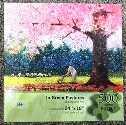 Havenlight Yongsung Kim Green Pastures 500 Pc Puzzle