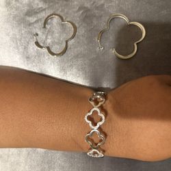 Earring And Bracelet 