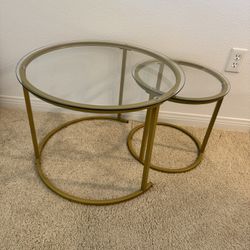 (aboxoo) Coffe table set of 2