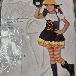Candy CORN WITCH size 4-6 Girls