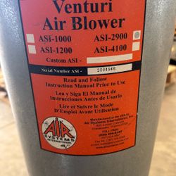 Venturi Air Blower $300