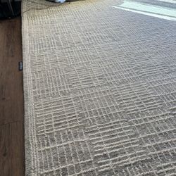 $100 SAFAVIEH RUG ( 8x10)  LIKE NEW!