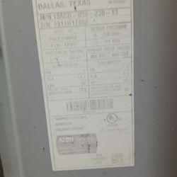 Like new concord central ac system in fully operational condition